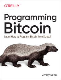 Book Cover for Programming Bitcoin by Jimmy Song