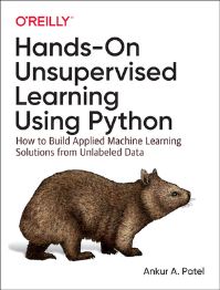 Book Cover for Hands-on Unsupervised Learning Using Python by Ankur A Patel