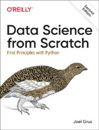 Book Cover for Data Science from Scratch by Joel Grus