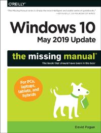 Book Cover for Windows 10 May 2019 Update by David Pogue