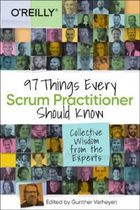 Book Cover for 97 Things Every Scrum Practitioner Should Know by Gunther Verheyen