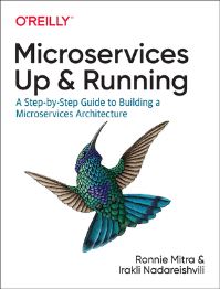 Book Cover for Microservices by Ronnie Mitra, Irakli Nadareishvili