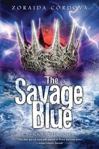 Book Cover for The Savage Blue by Zoraida Córdova