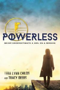Book Cover for Powerless by Tera Lynn Childs, Tracy Deebs
