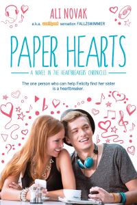 Book Cover for Paper Hearts by Ali Novak