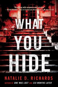 Book Cover for What You Hide by Natalie D Richards