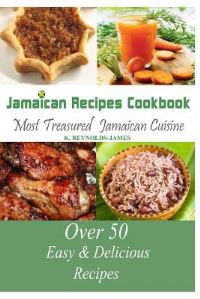 Book Cover for Jamaican Recipes Cookbook by John Maynard Keynes