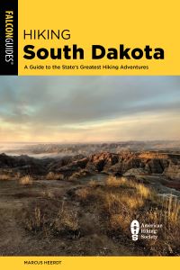 Book Cover for Hiking South Dakota by Marcus Heerdt