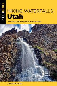 Book Cover for Hiking Waterfalls Utah by Stewart M Green