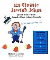 Book Cover for 101 Classic Jewish Jokes by Robert S Menchin