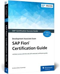 Book Cover for SAP Fiori Certification Guide by Krishna Kishor Kammaje