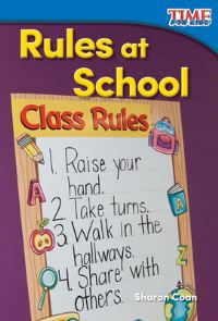 Book Cover for Rules at School by Sharon Coan