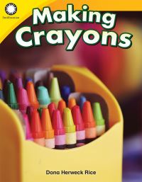 Book Cover for Making Crayons by Dona Rice, Smithsonian Institution