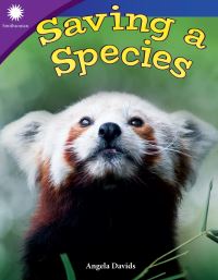 Book Cover for Saving a Species by Angela Davids