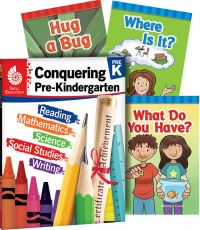 Book Cover for Conquering Pre-Kindergarten, 4-Book Set by Multiple Authors