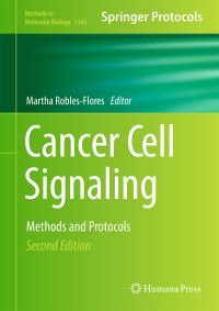 Book Cover for Cancer Cell Signaling by Martha RoblesFlores
