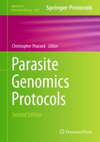 Book Cover for Parasite Genomics Protocols by Christopher Peacock