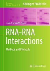 Book Cover for RNA-RNA Interactions by Frank J Schmidt