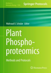 Book Cover for Plant Phosphoproteomics by Waltraud Schulze