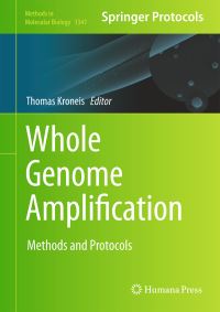 Book Cover for Whole Genome Amplification by Thomas Kroneis