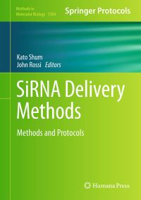 Book Cover for SiRNA Delivery Methods by Kato Shum, John J Rossi