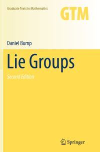 Book Cover for Lie Groups by Daniel Bump