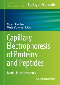 Book Cover for Capillary Electrophoresis of Proteins and Peptides by Nguyet Thuy Tran, Myriam Taverna