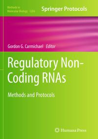 Book Cover for Regulatory Non-Coding RNAs by Gordon G Carmichael