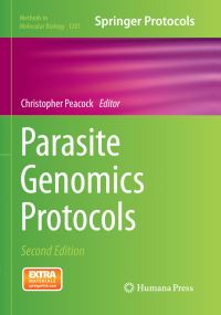 Book Cover for Parasite Genomics Protocols by Christopher Peacock