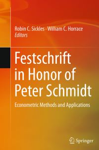 Book Cover for Festschrift in Honor of Peter Schmidt by Peter Schmidt