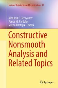 Book Cover for Constructive Nonsmooth Analysis and Related Topics by International Conference on Constructive Nonsmooth Analysis