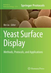Book Cover for Yeast Surface Display by Bin Liu