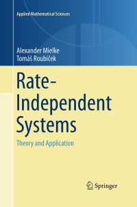 Book Cover for Rate-Independent Systems by Alexander Mielke, Tomás Roubícek