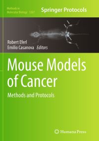 Book Cover for Mouse Models of Cancer by Robert Eferl, Emilio Casanova
