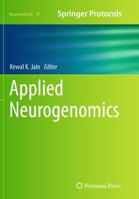 Book Cover for Applied Neurogenomics by Kewal K Jain