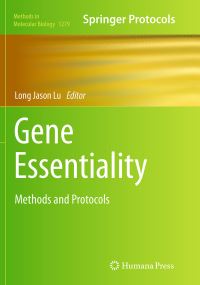 Book Cover for Gene Essentiality by Long Jason Lu