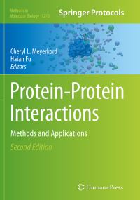 Book Cover for Protein-Protein Interactions by Cheryl L Meyerkord, Haian Fu