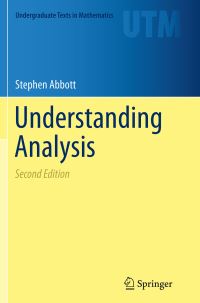 Book Cover for Understanding Analysis by Stephen Abbott