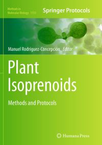 Book Cover for Plant Isoprenoids by Manuel RodríguezConcepción