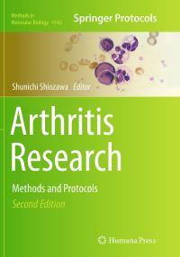 Book Cover for Arthritis Research by Shunichi Shiozawa