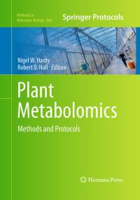 Book Cover for Plant Metabolomics by Nigel W Hardy, Robert D Hall