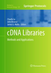 Book Cover for cDNA Libraries by Chaofu Lu, John Browse, James G Wallis