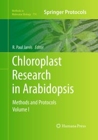 Book Cover for Chloroplast Research in Arabidopsis by R Paul Jarvis