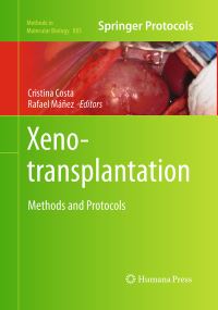 Book Cover for Xenotransplantation by Cristina Costa, Rafael Máñez