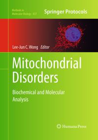 Book Cover for Mitochondrial Disorders by LeeJun C Wong