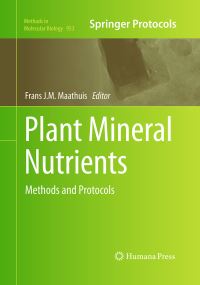 Book Cover for Plant Mineral Nutrients by Frans JM Maathuis