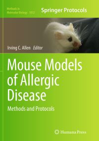 Book Cover for Mouse Models of Allergic Disease by Irving C Allen