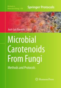 Book Cover for Microbial Carotenoids From Fungi by JoséLuis Barredo