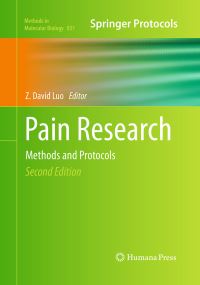 Book Cover for Pain Research by Z David Luo