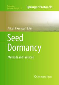 Book Cover for Seed Dormancy by Allison R Kermode